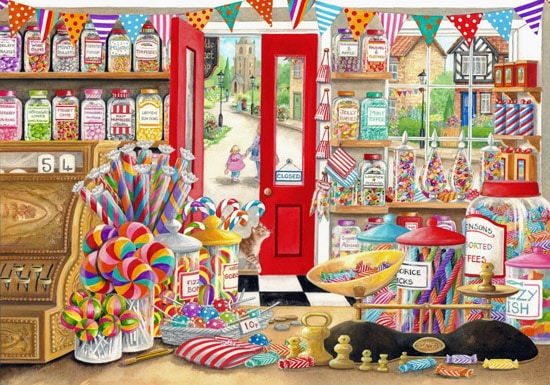 Claire comerford jigsaw puzzle art licensing